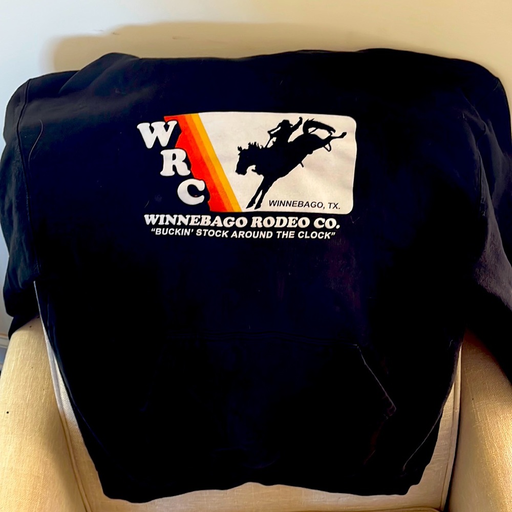 Dale Brisby WRC Buckin Stock hoodies mens Medium